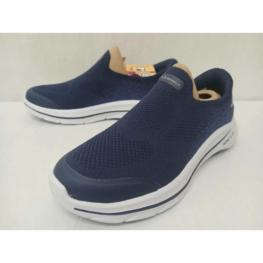 Skechers Hands Free Slip-ins GO WALK Arch Fit Nova Navy‎ Blue Shoes 8.5 Women